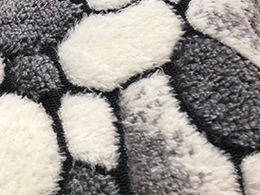 3D coral fleece fabric